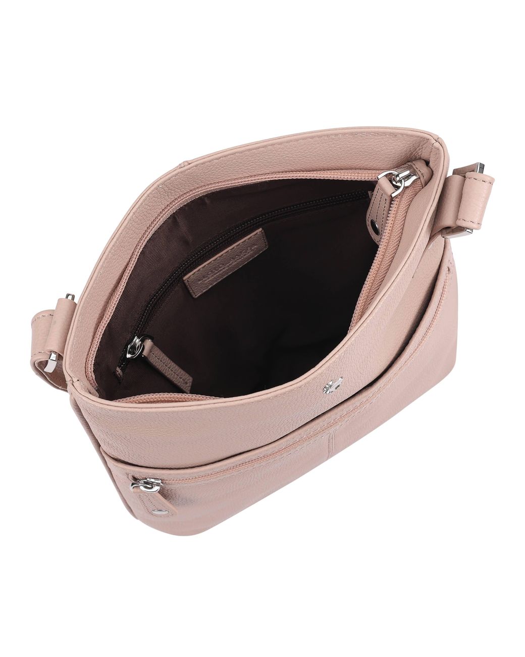 Lloyd Baker Pink Manali Leather Crossbody Bag