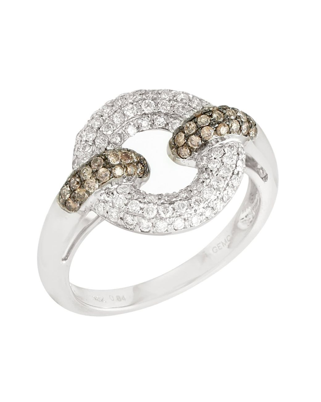 Artisan Metallic Diamond Pave Ring