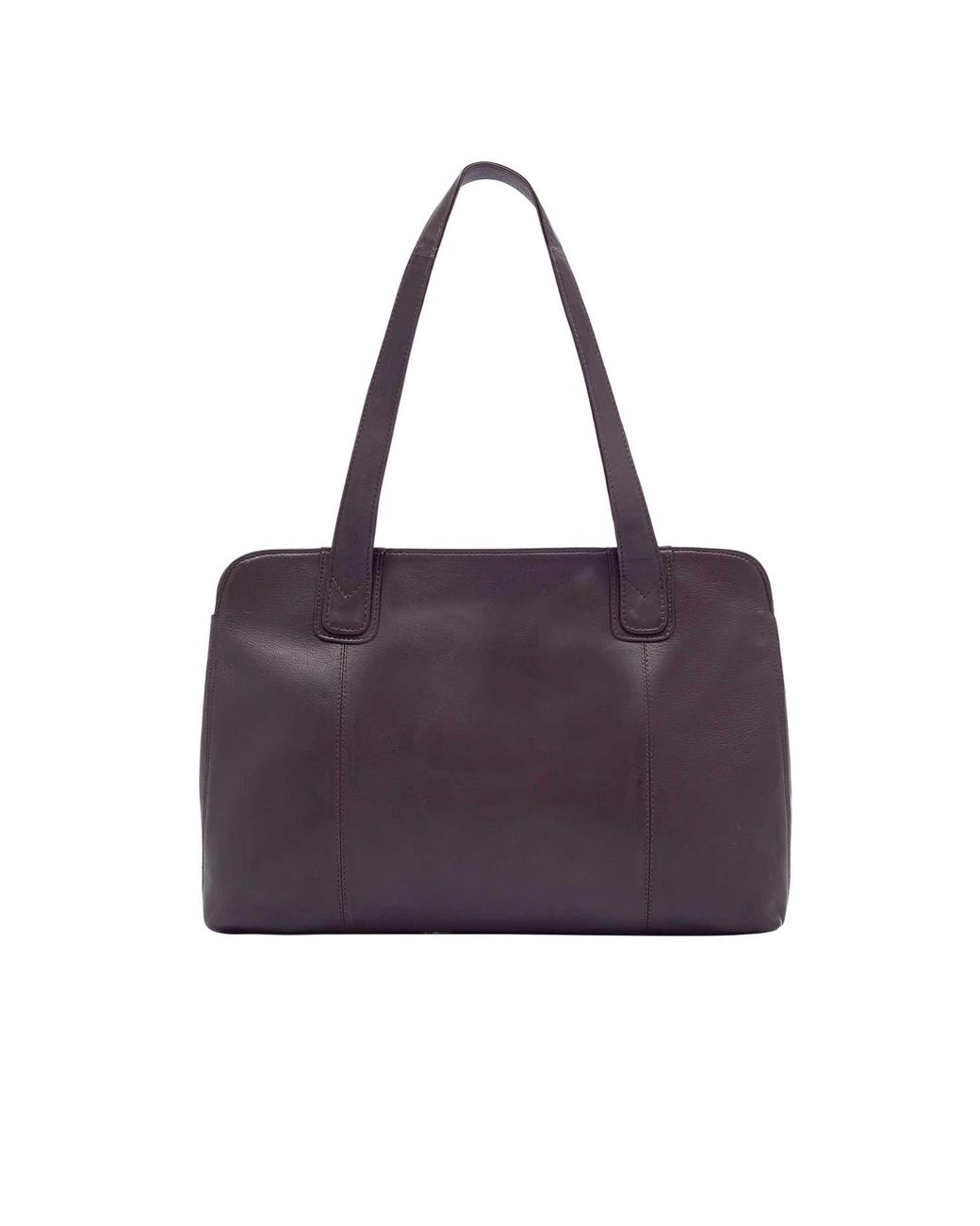 Lloyd Baker Purple Shimla Leather Shoulder Bag