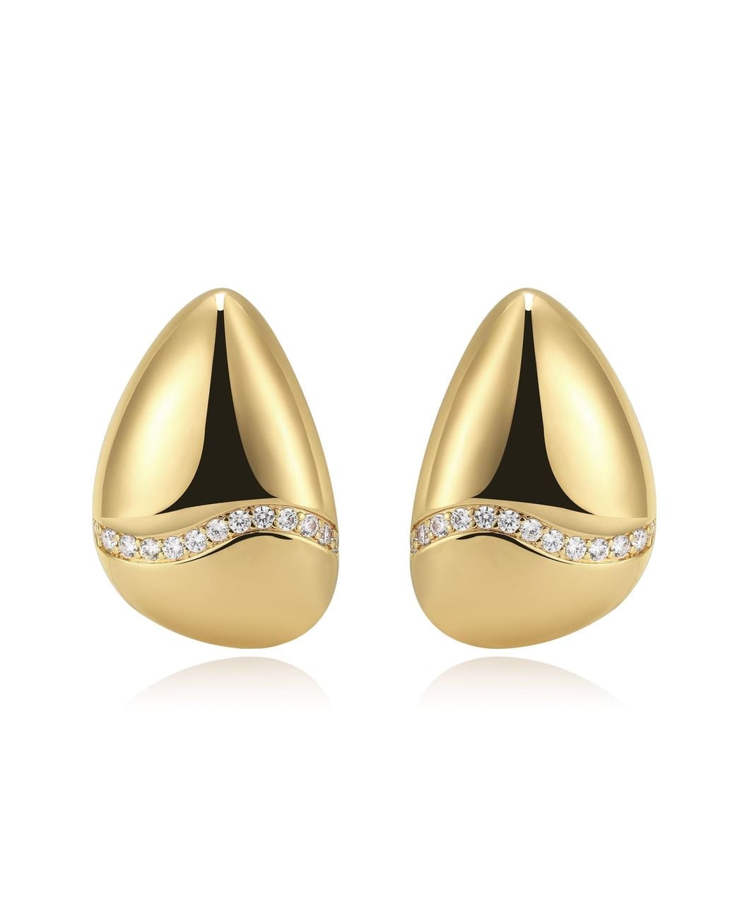 Zepplin the Label Metallic Helia Earrings
