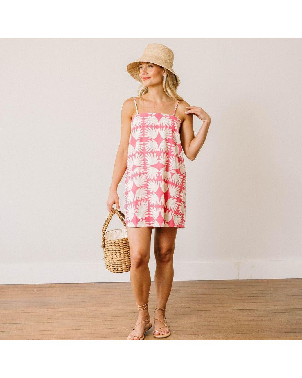 SUNSHINE TIENDA Natural Mila Bucket Hat