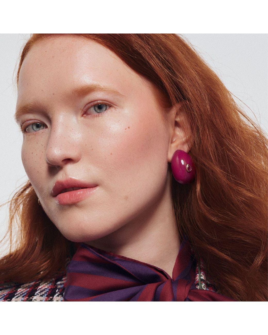 Saule Label Red Nelle Earrings