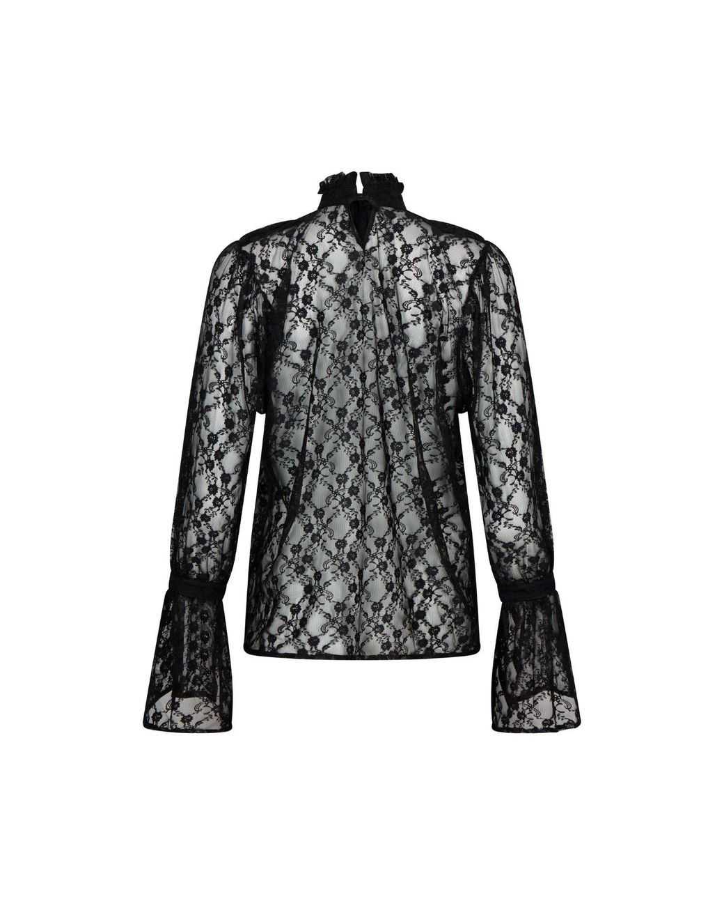 NUMBAT Black Evelyn Lace Blouse