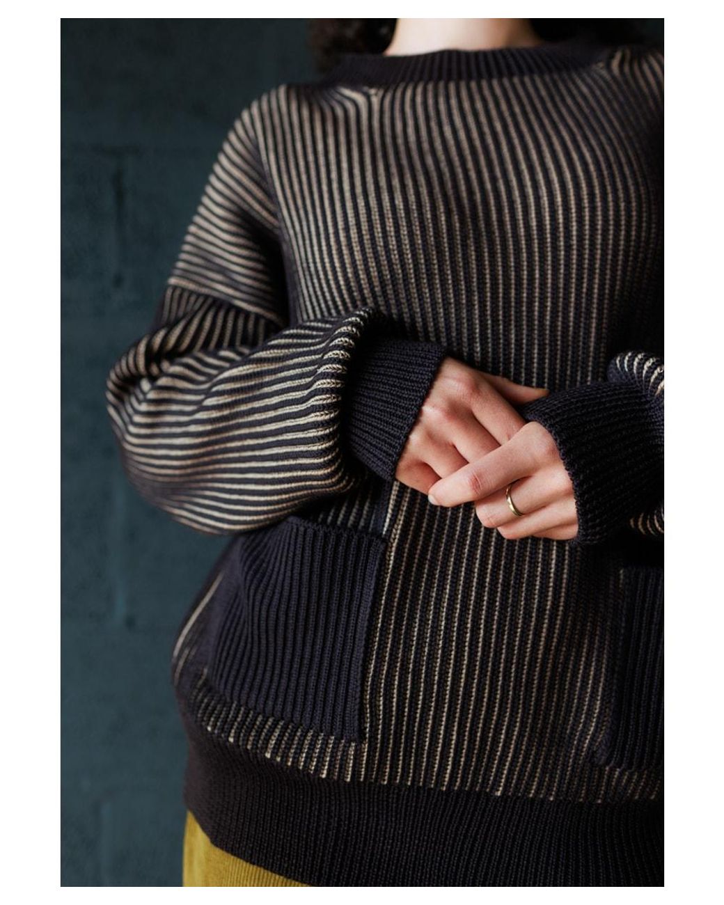 Mabli Brown Ffyn Pullover