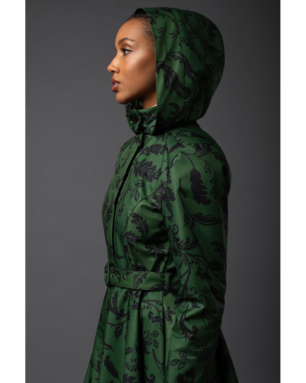 RainSisters Green Winter Coat