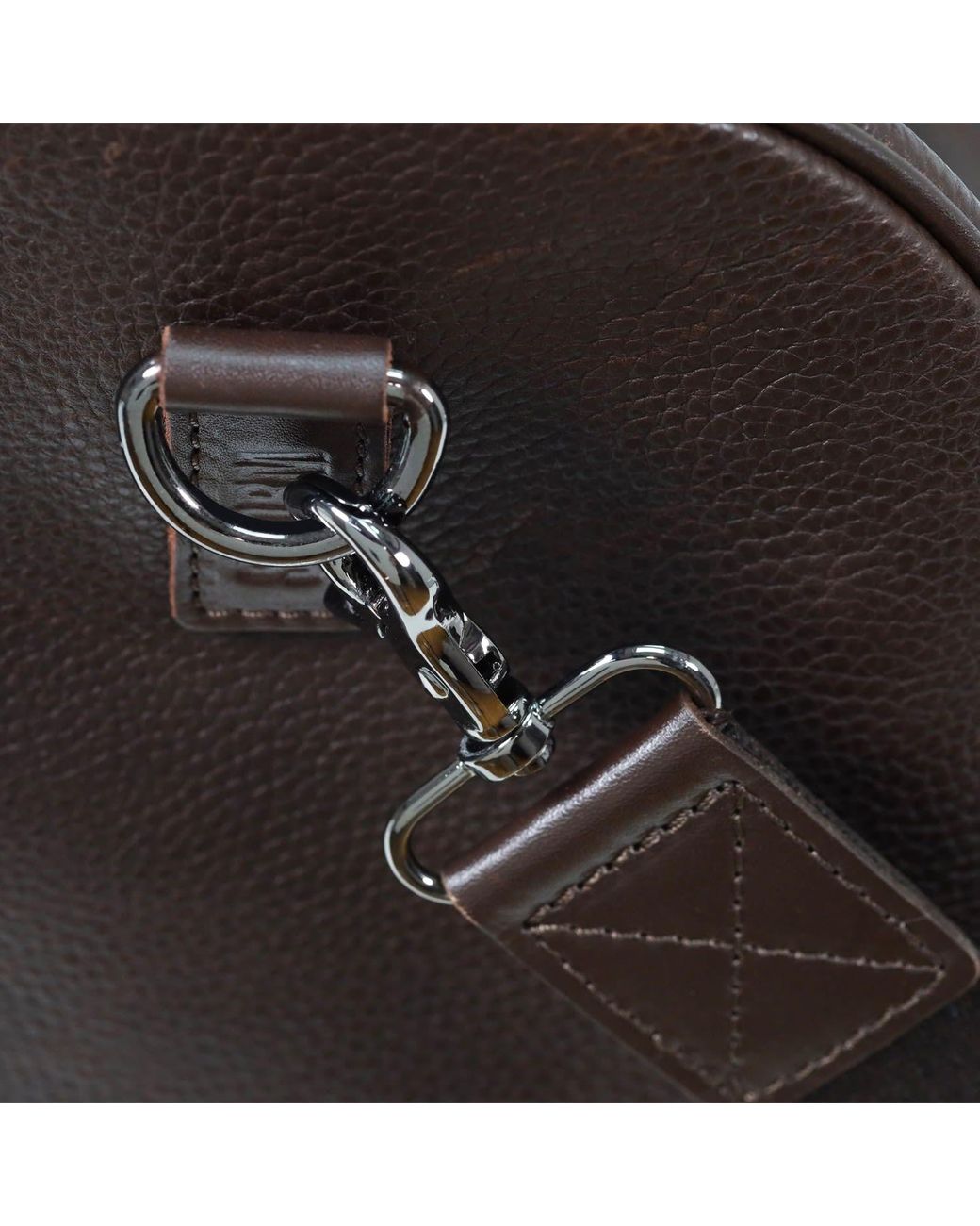 Storm Brown Cares Leather Holdall for men