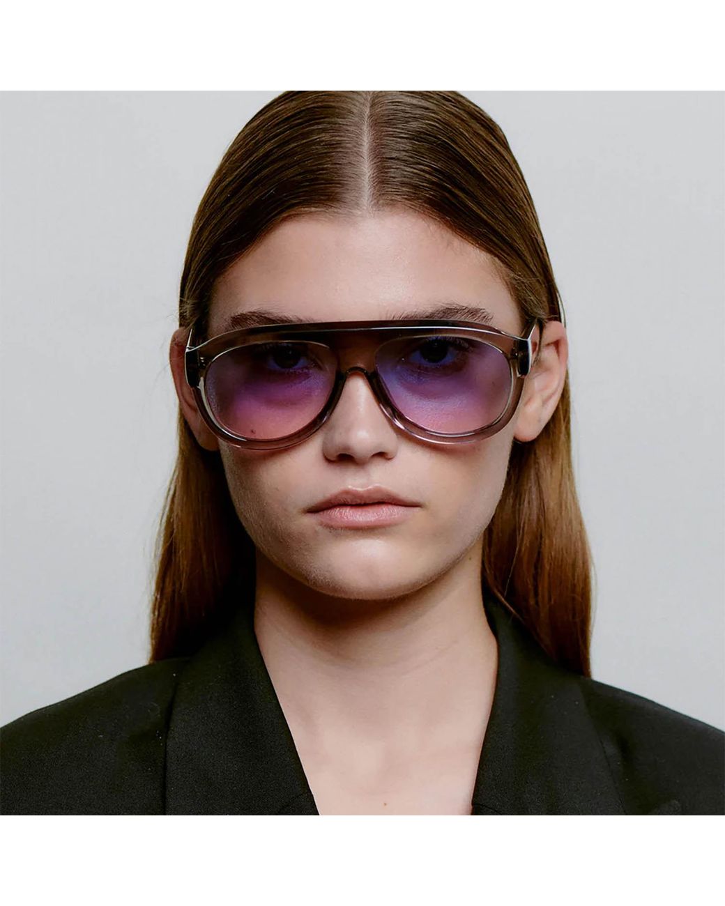 A.Kjærbede Blue Rio Sunglasses Transparent