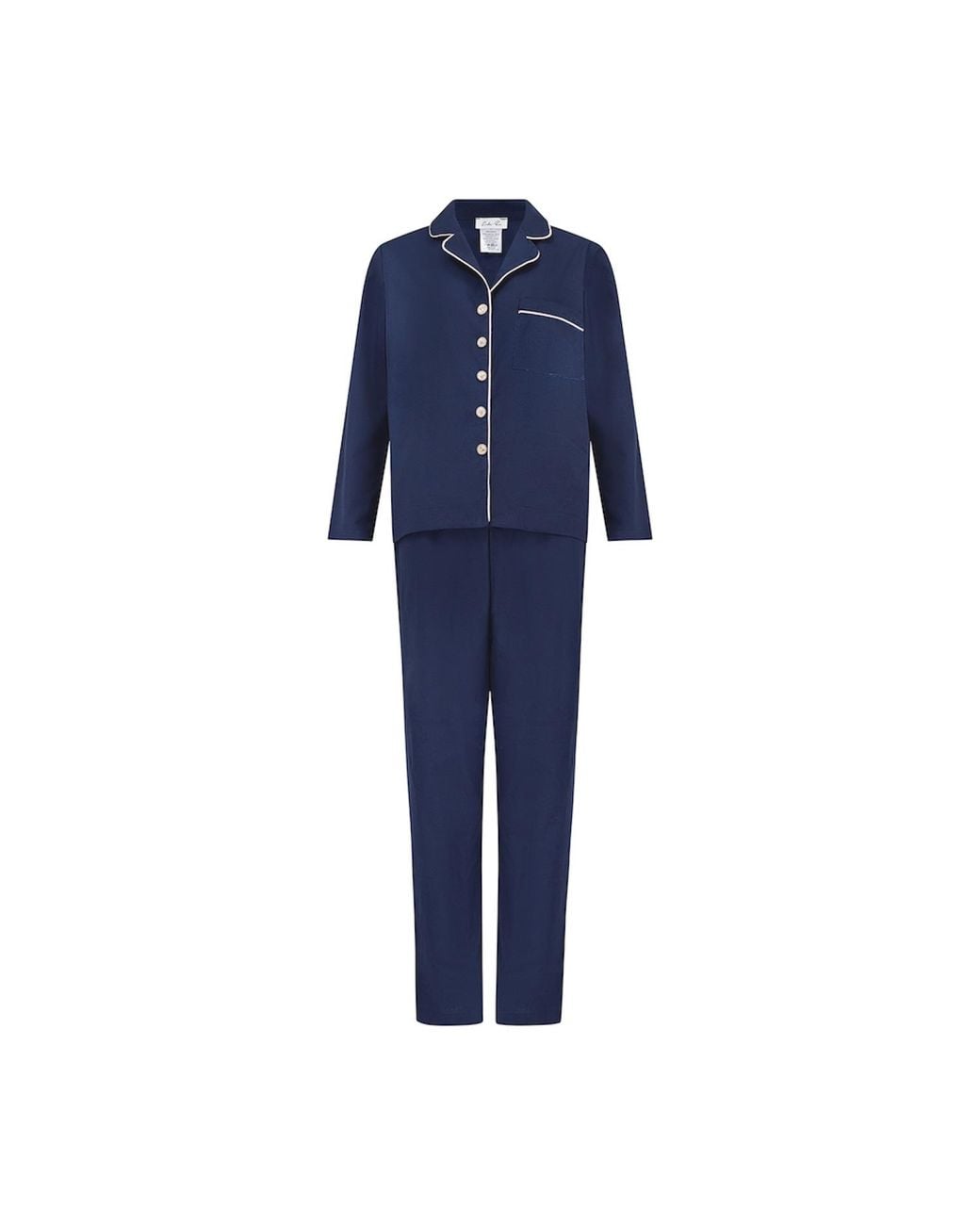 Lula-Ru Blue Cotton Pyjamas