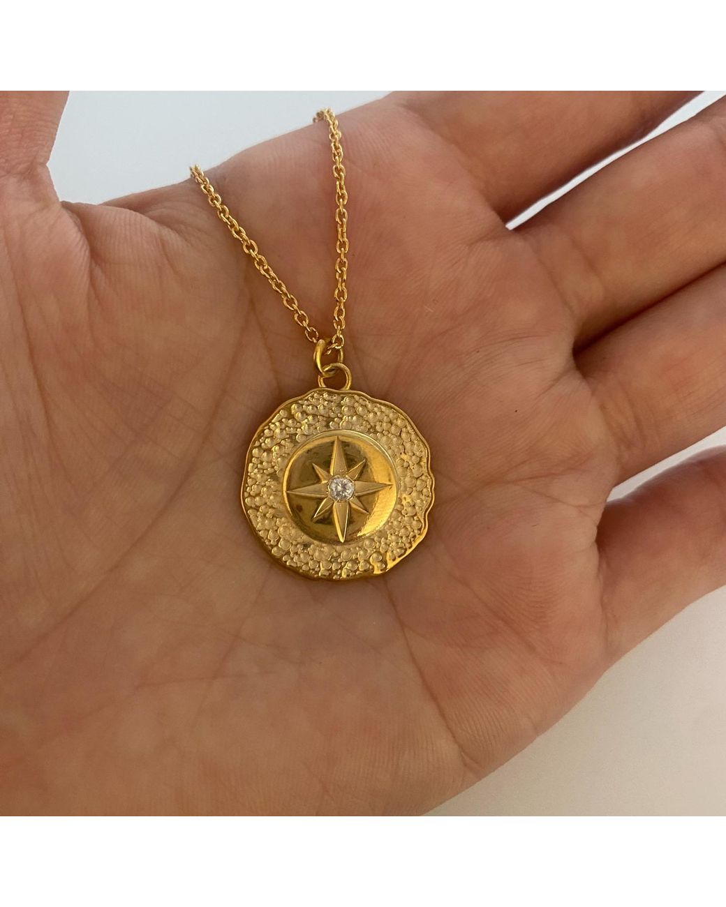VicStoneNYC Fine Jewelry Metallic With Natural Diamond North Star Necklace