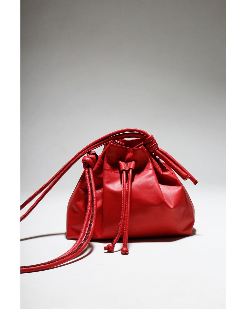 Mafalda Red Noa Tomato Drawstring Bag