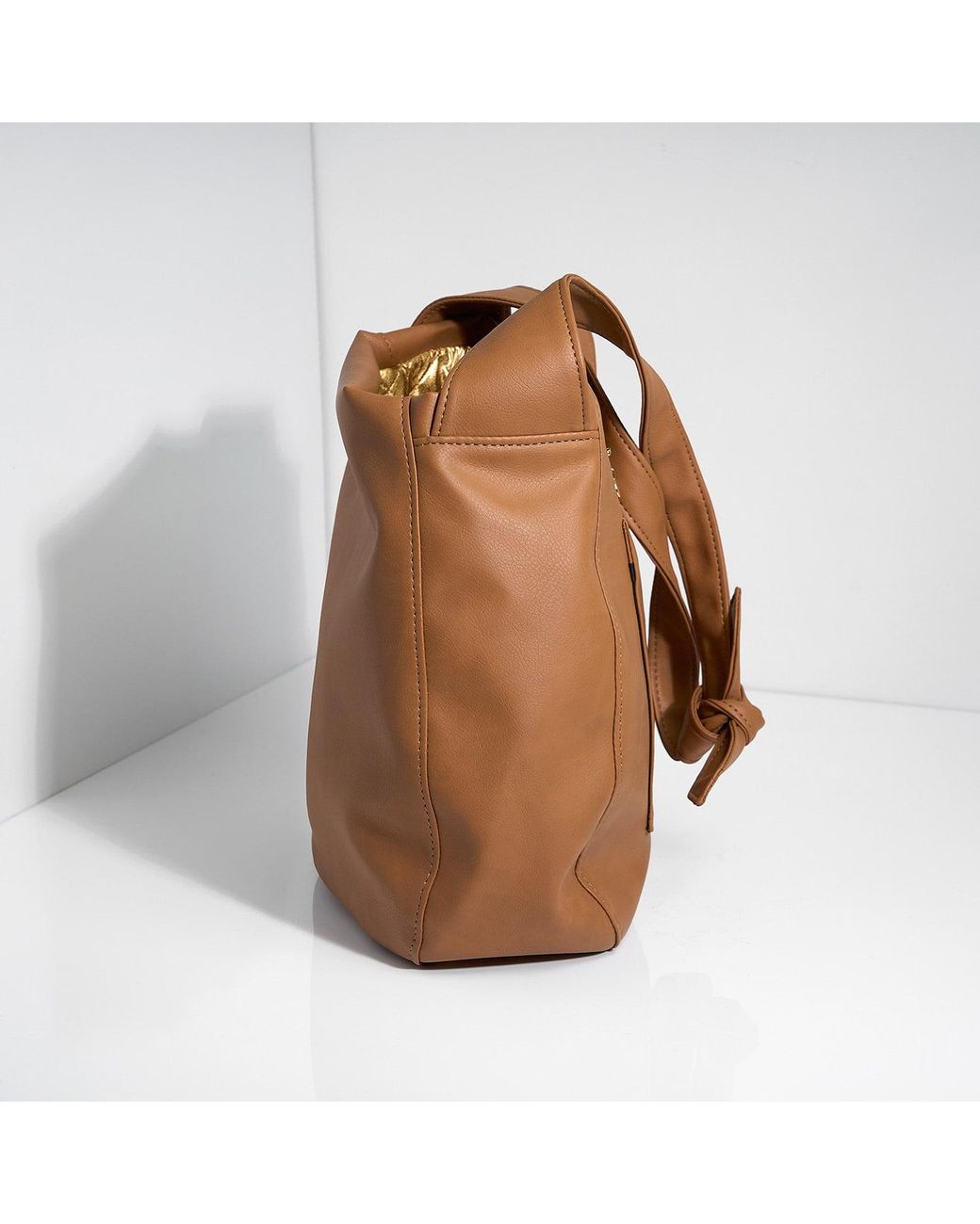 Milla Von Cosy Brown Shoulder Bag Soulmate Cognac