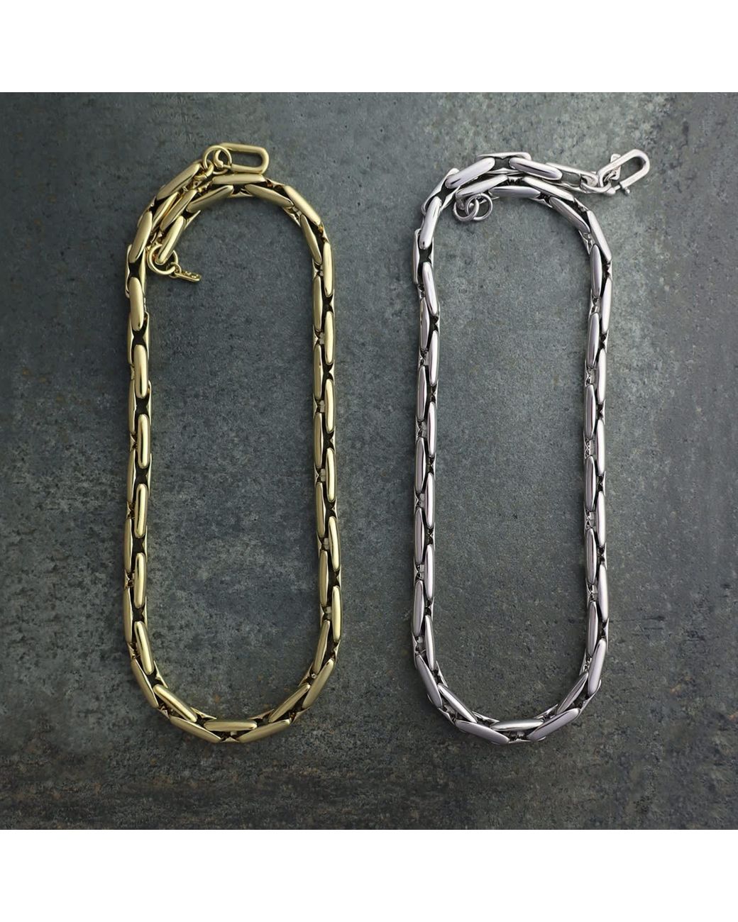 Hye Jane Jewelry Metallic Maren Bold Chain Necklace