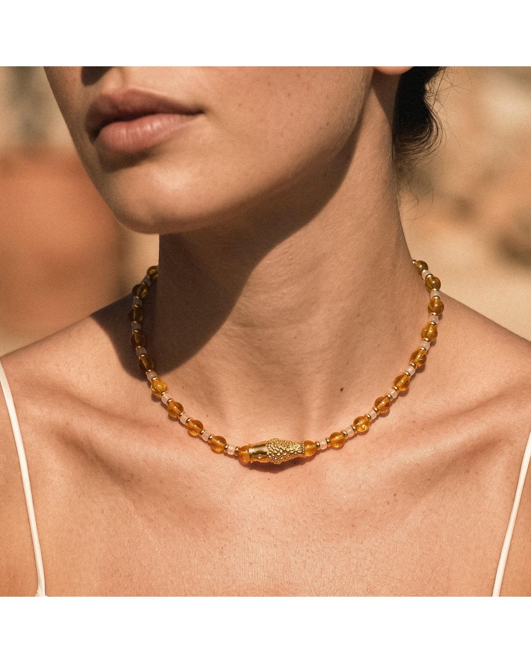 Corso Jewelry Metallic Kuma Choker