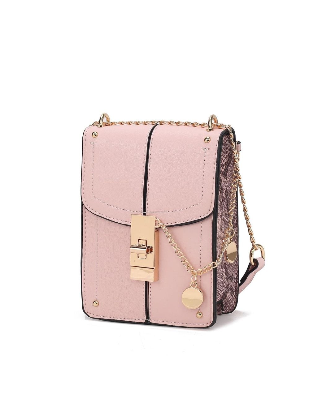 Mkf Collection - J'omor Pink Iona Crossbody Bag
