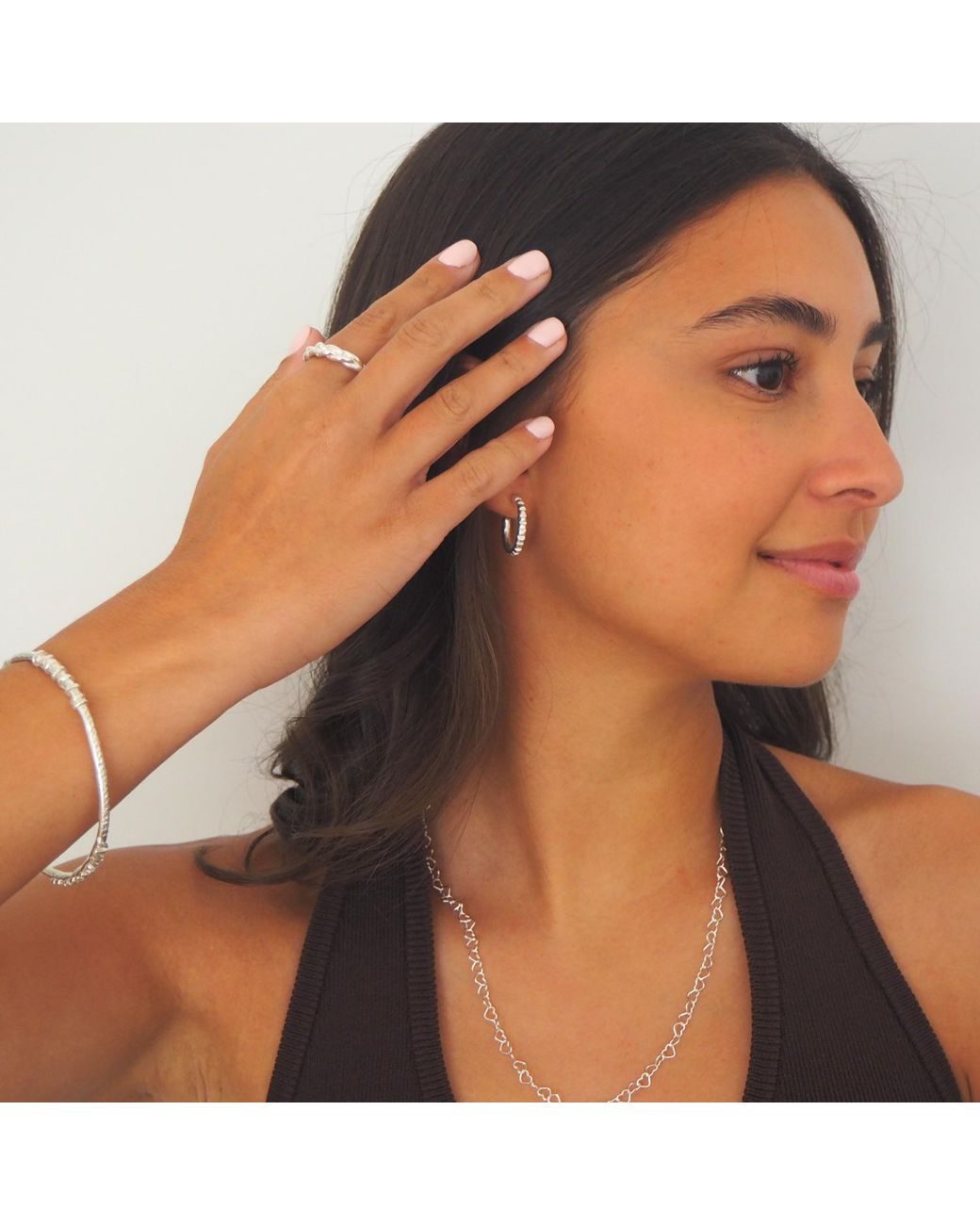Adele Jade Metallic Panarea Earrings