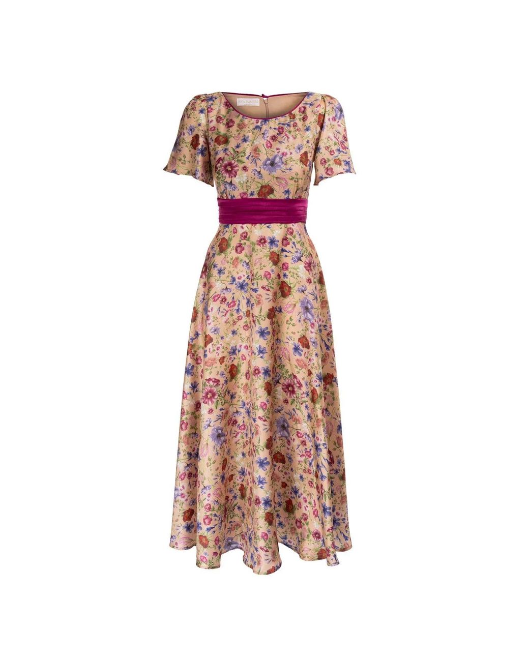 Sofia Tsereteli Pink Gardenia Gown