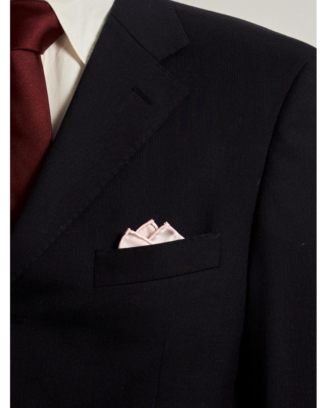 Lost Pattern Pink Dapper Fold Silk Pocket Square for men