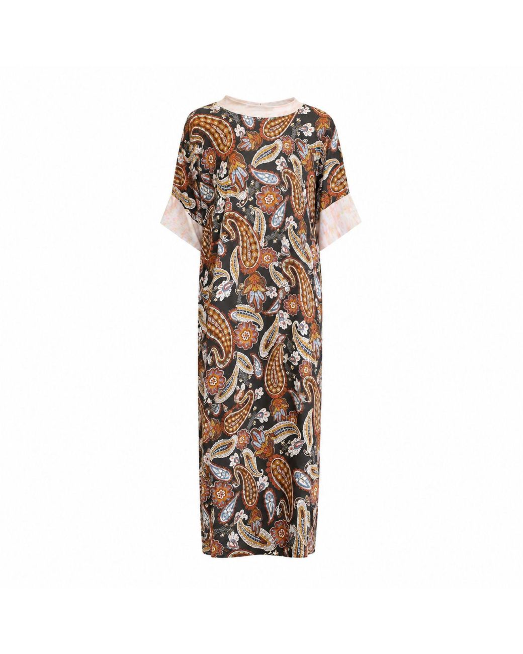Miro Misljen Natural Nomad Paisley Maxi Dress