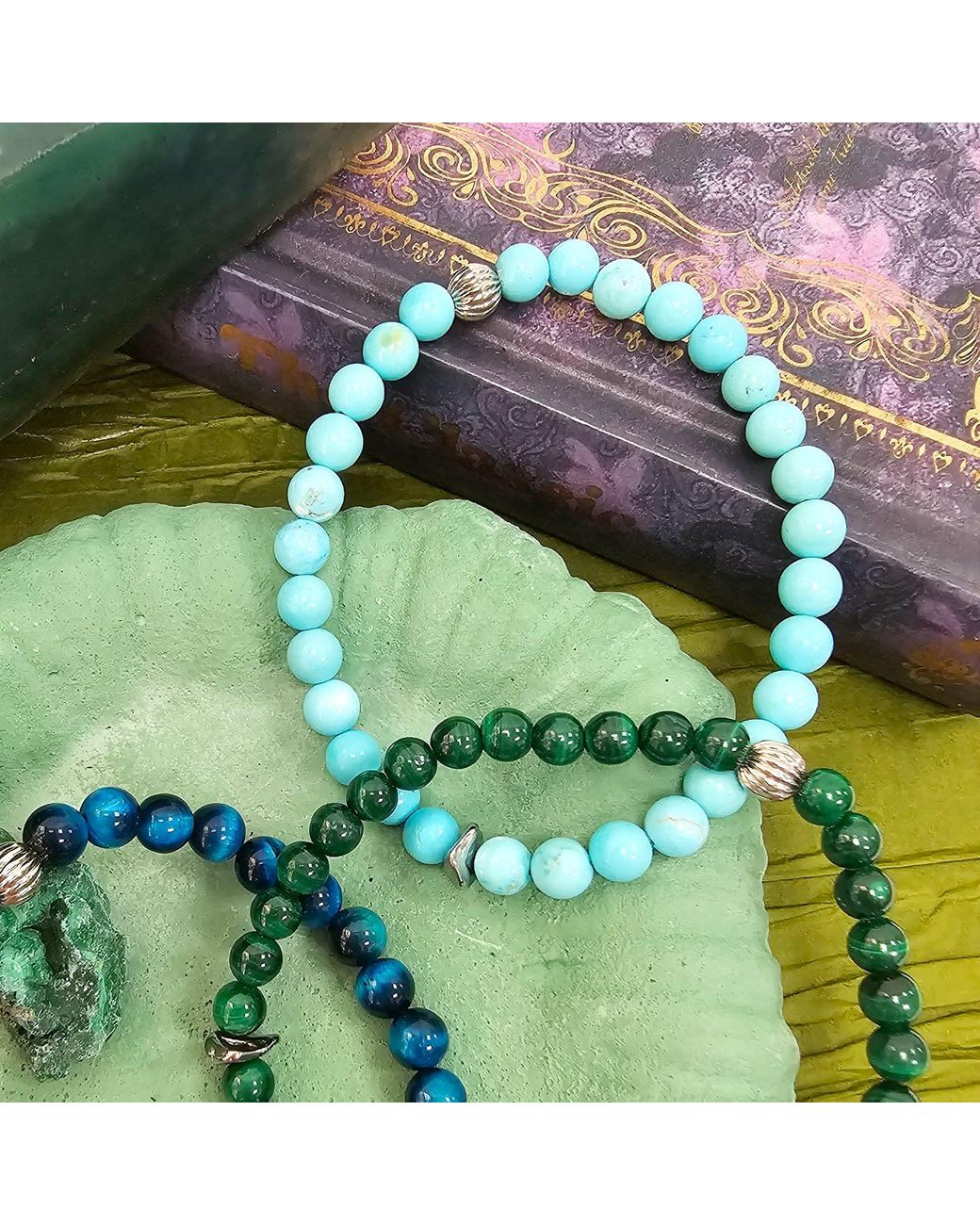 Farra Blue Flexible Bracelet for men