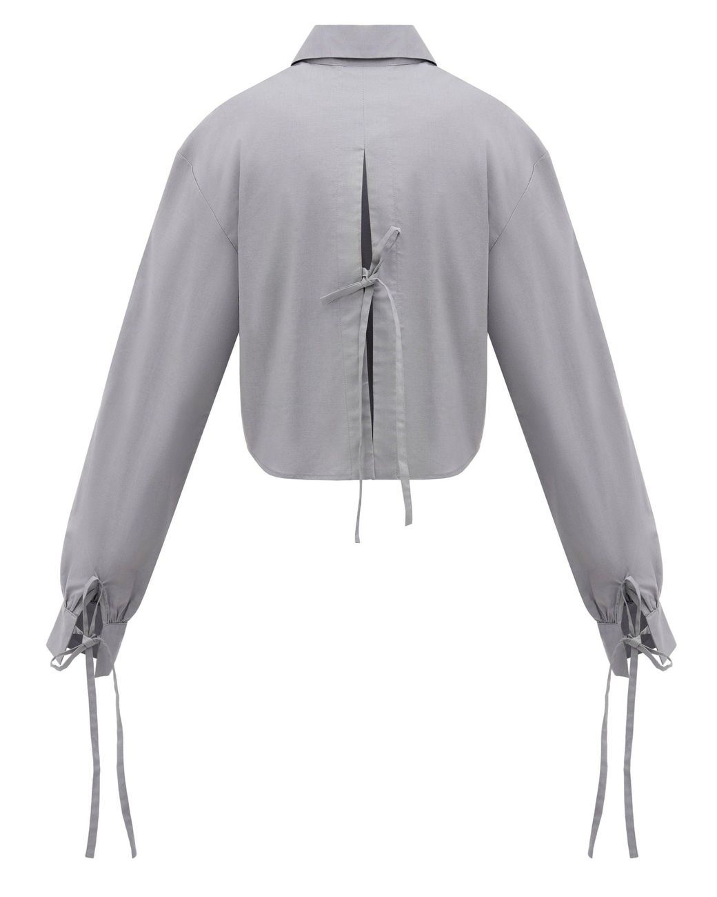 HER CIPHER Gray Malva Shirt