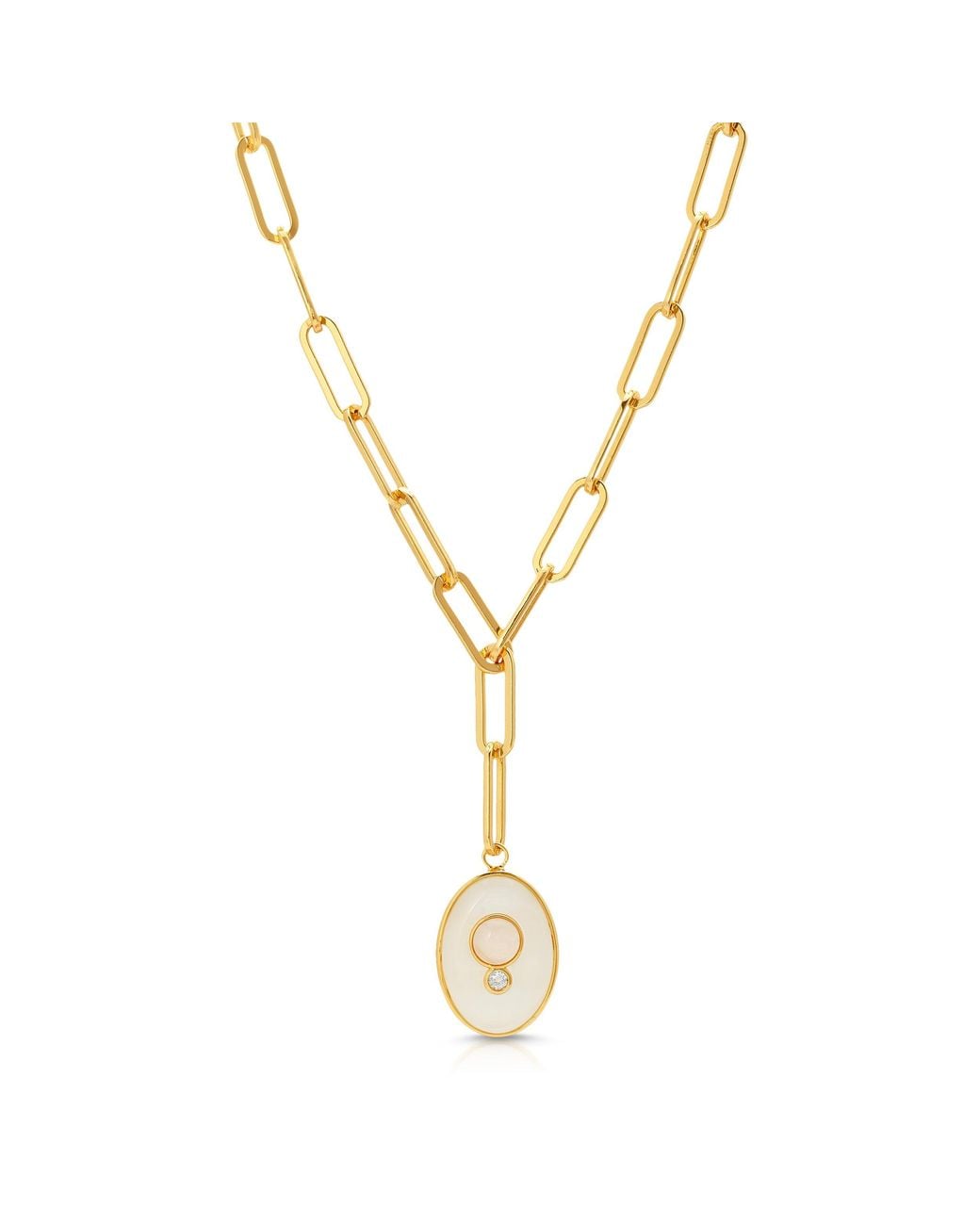 Leeada Jewelry Metallic Edendale Y-Necklace