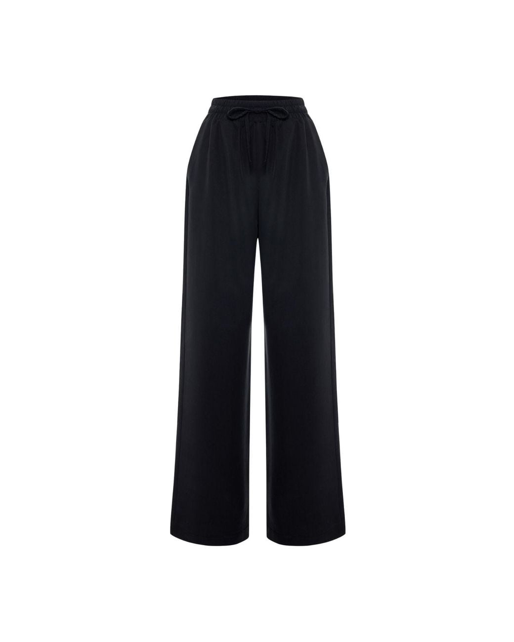Pcfg Black Daydreamers Relaxed Fit Wide Leg Pants for men