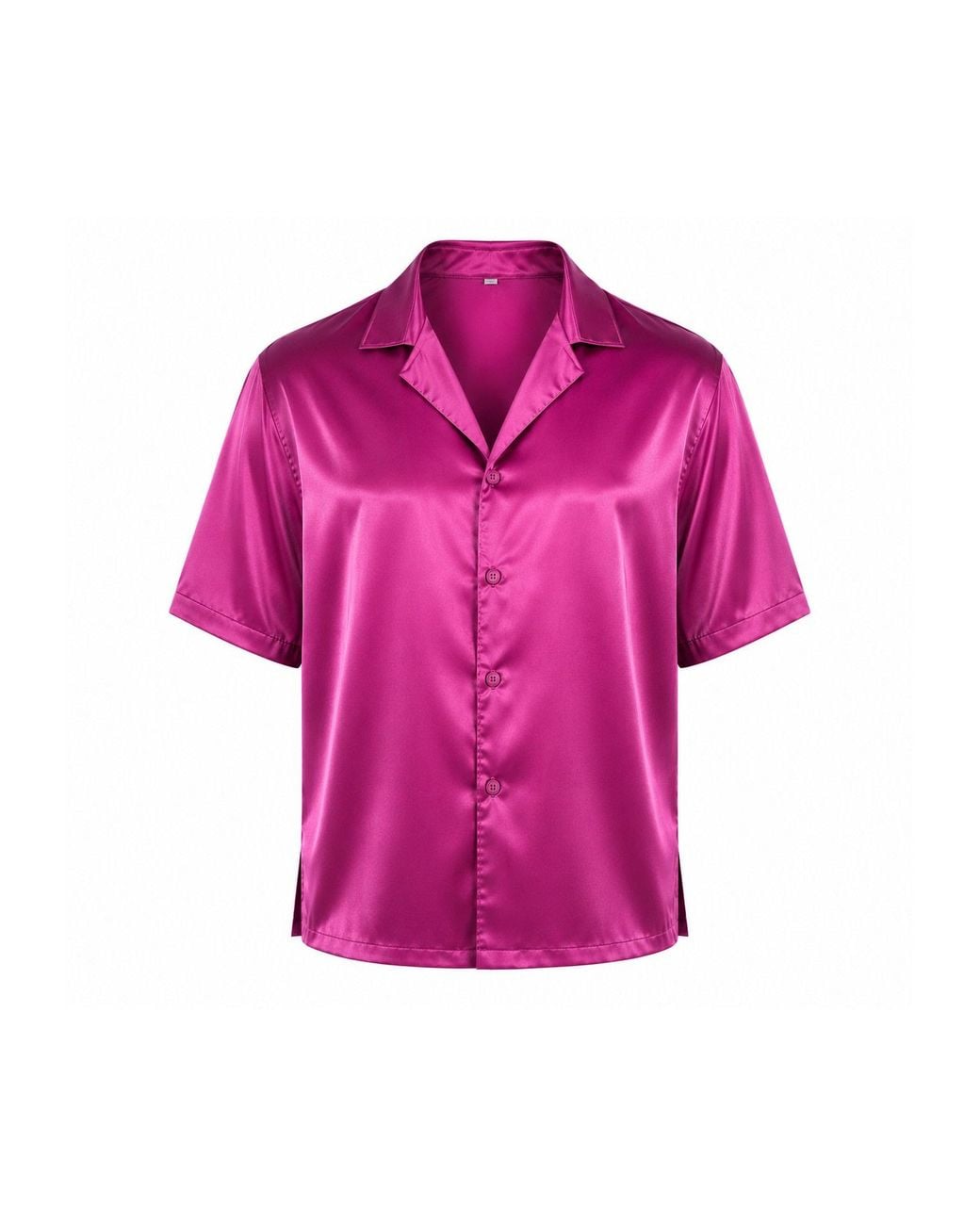 Hustle Purple Flying Dragon Satin-Shirt for men