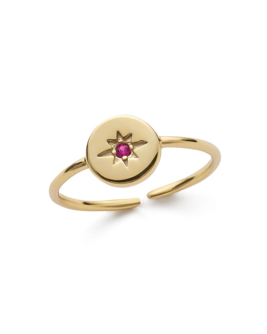 Elk & Bloom Metallic Dainty Star Stacking Ring