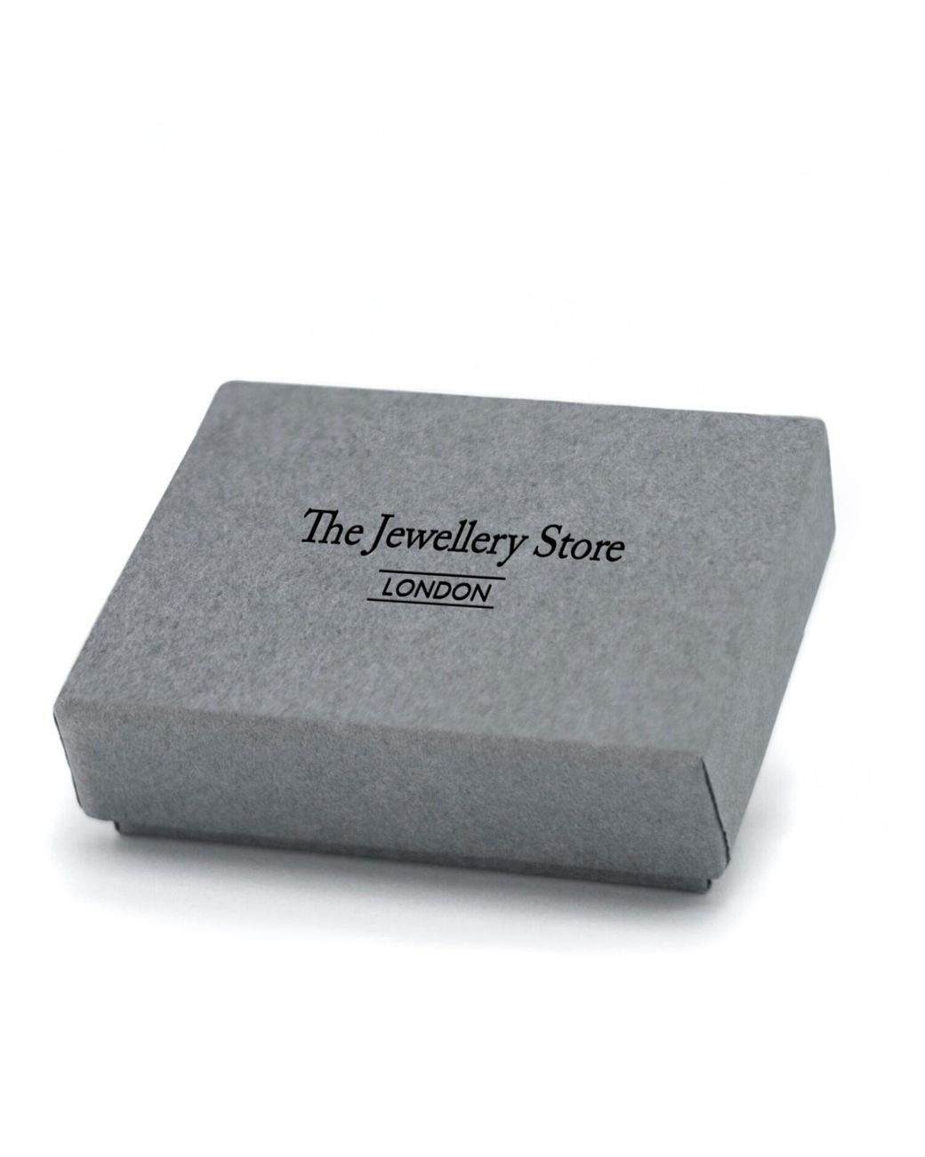 The Jewellery Store London Gray Plain Spinner Band Ring