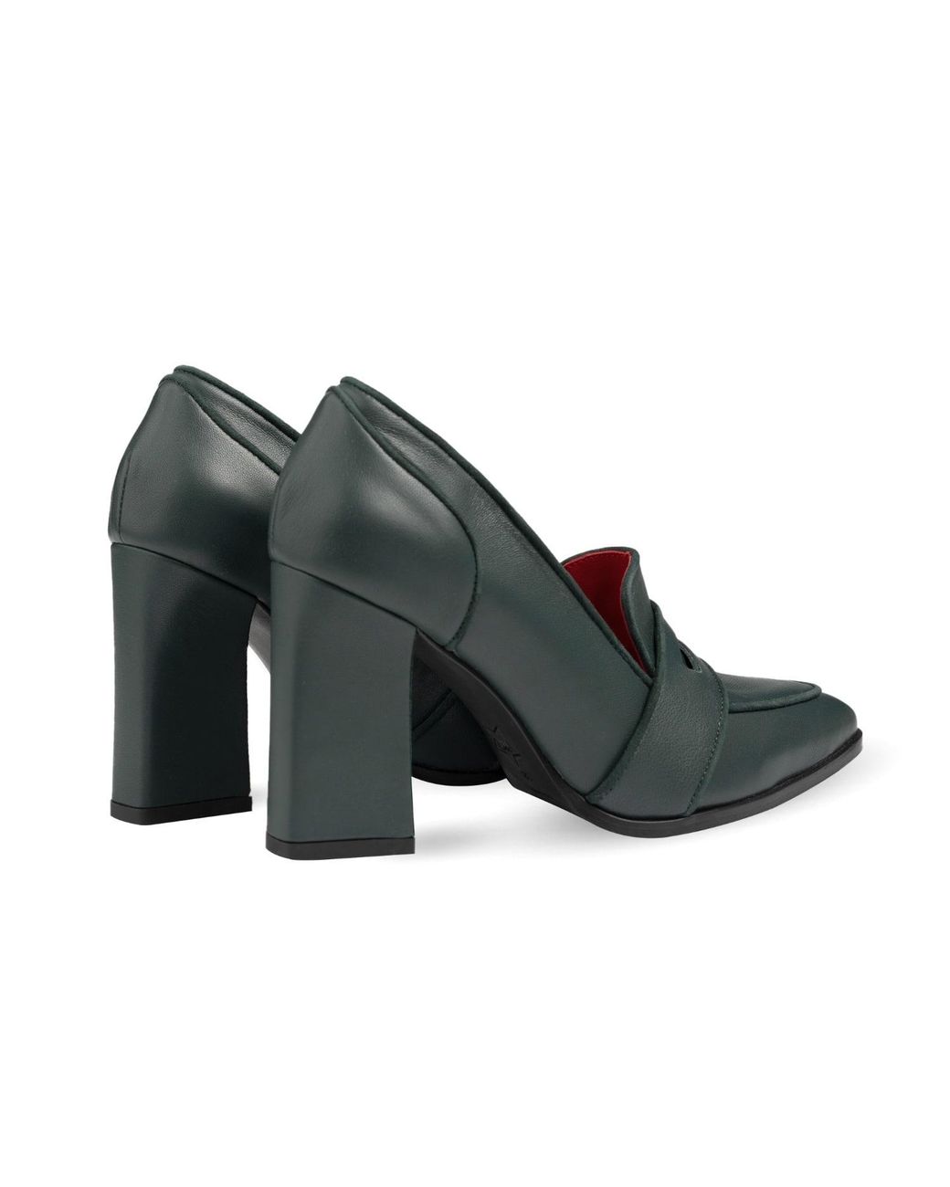 Rosamund Muir London Green Annabel Dark Loafers