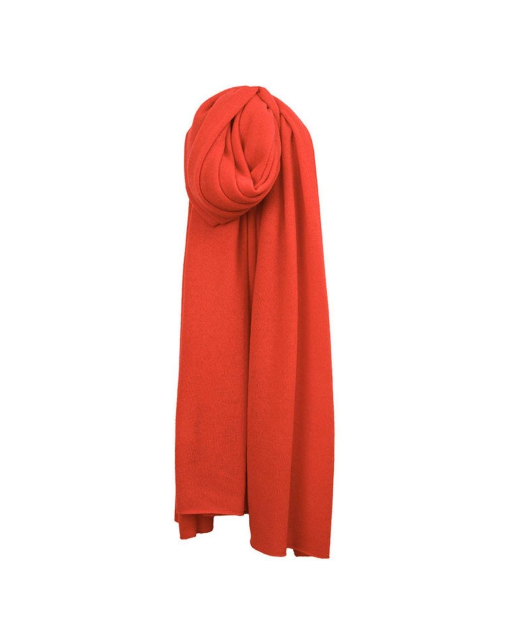 Cove Red Lola Autumn Cashmere Travel Wrap