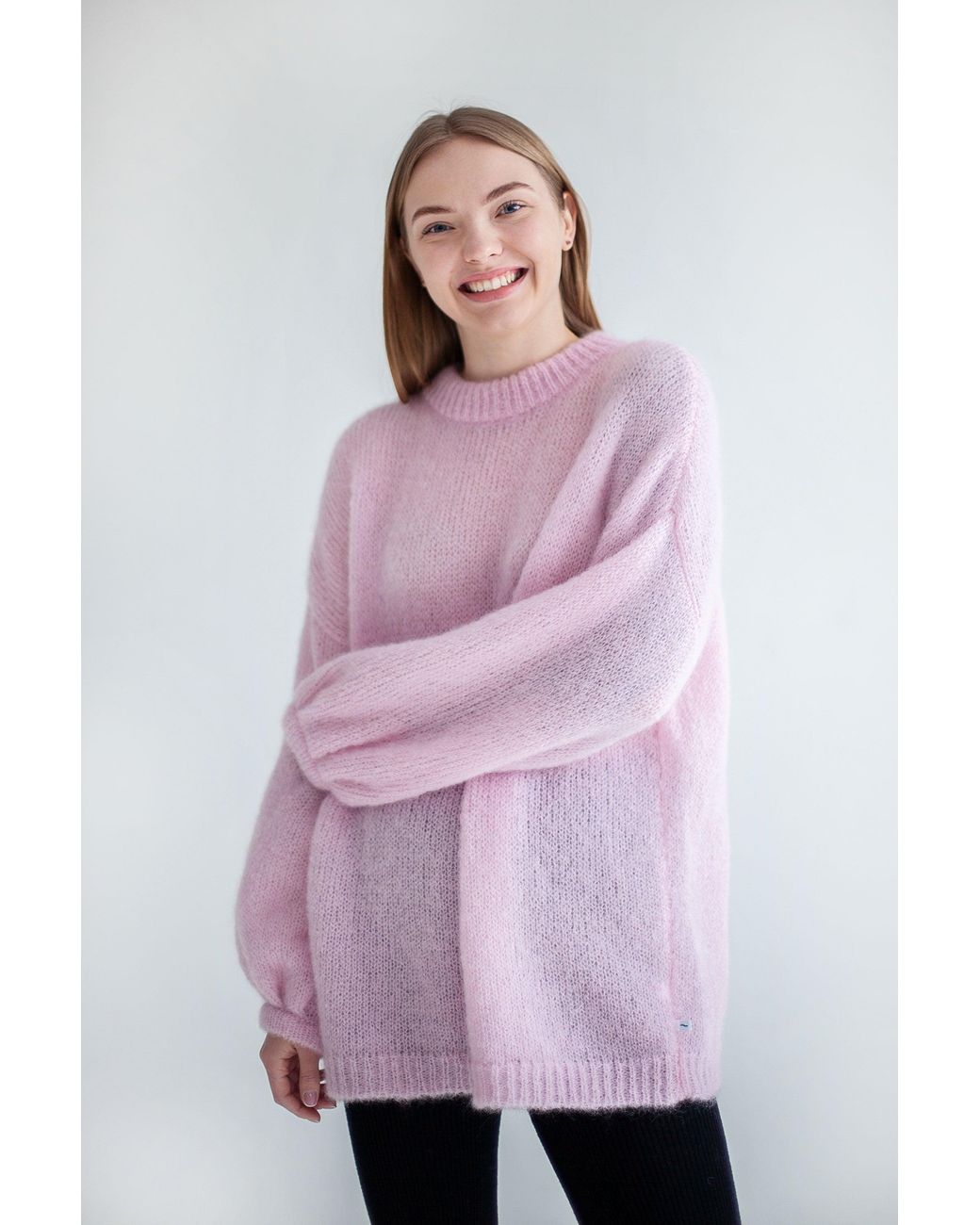 SALANIDA Pink Melody Soft Mohair Jumper
