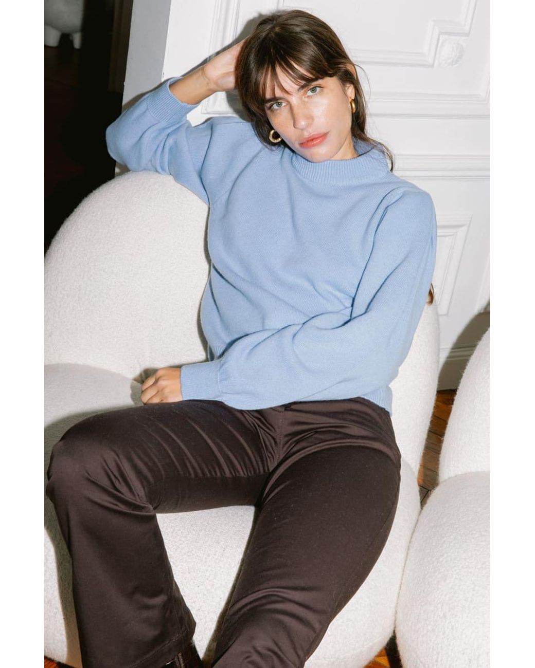 AVANI Apparel Blue Ormeau Sweater