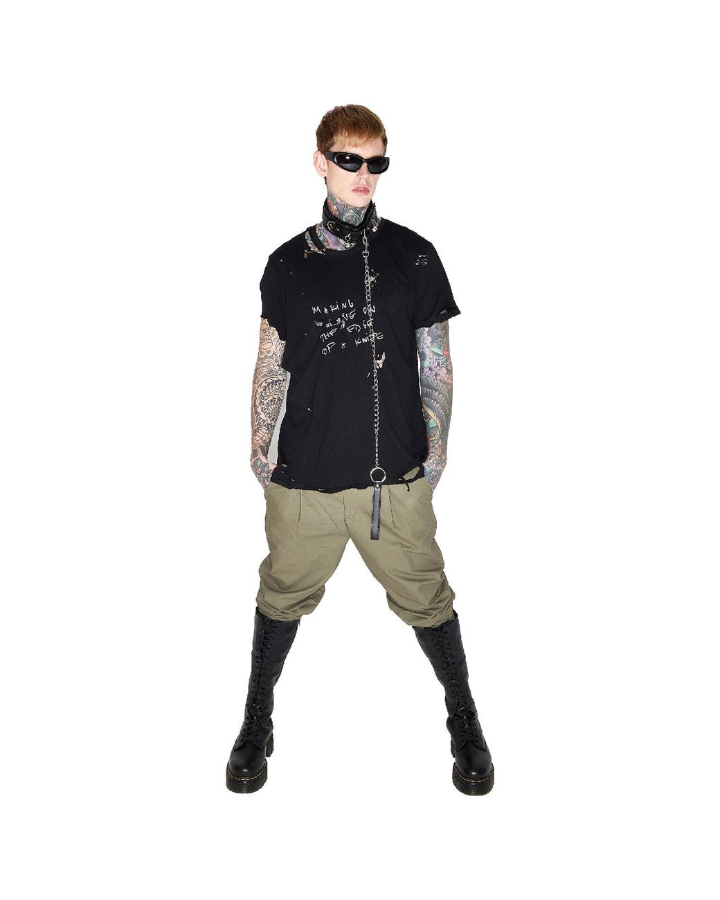 Come on Black April Skies Organic Cotton T-Shirt for men