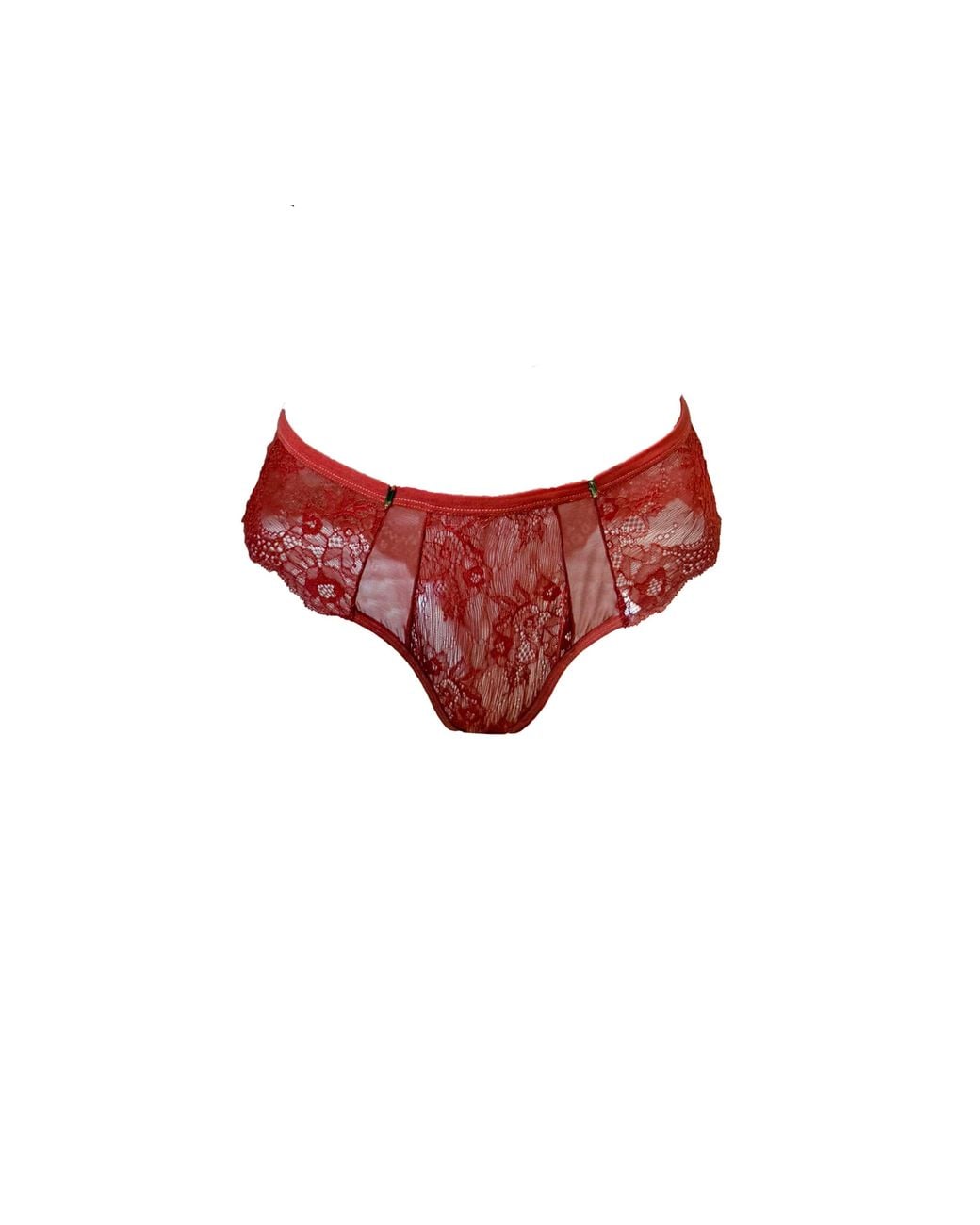 Carol Coelho Red Magmatica Lava Stretch Panty