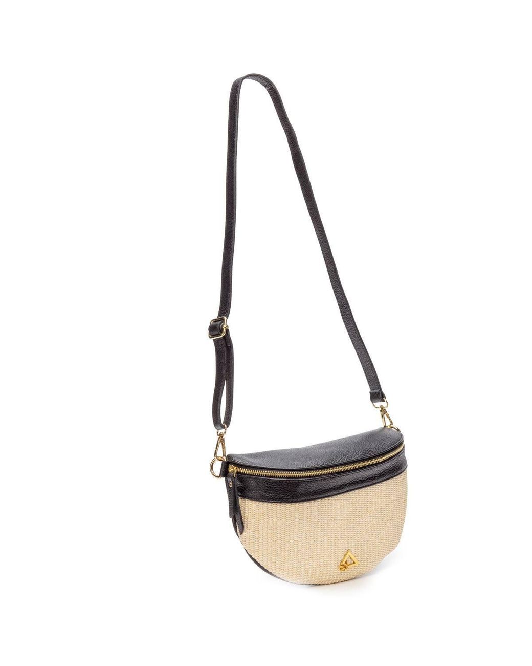 Hay Life Black Neutrals X Elie Beaumont Oversized Sling Bag