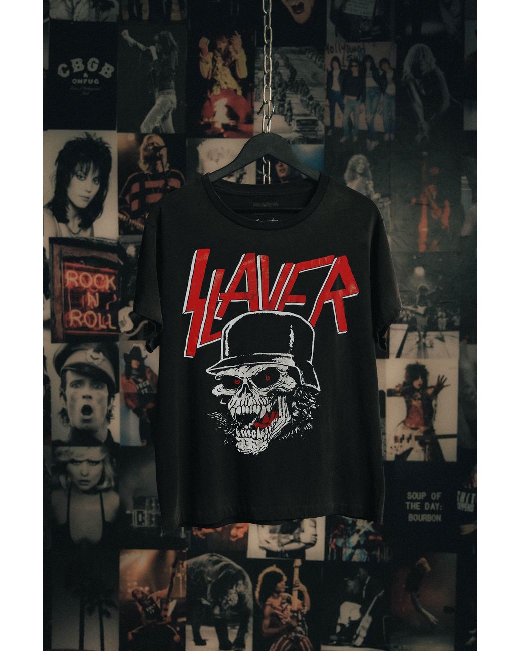 Other Uk Black Slayer Vintage T-Shirt for men