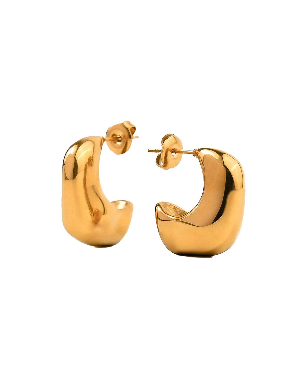 Zynnia Collective Metallic Fluid Hoops