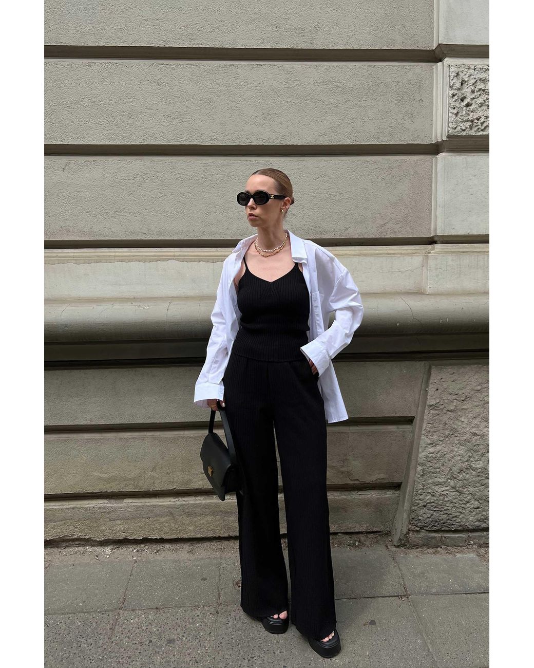 SALANIDA Black Sotto Top