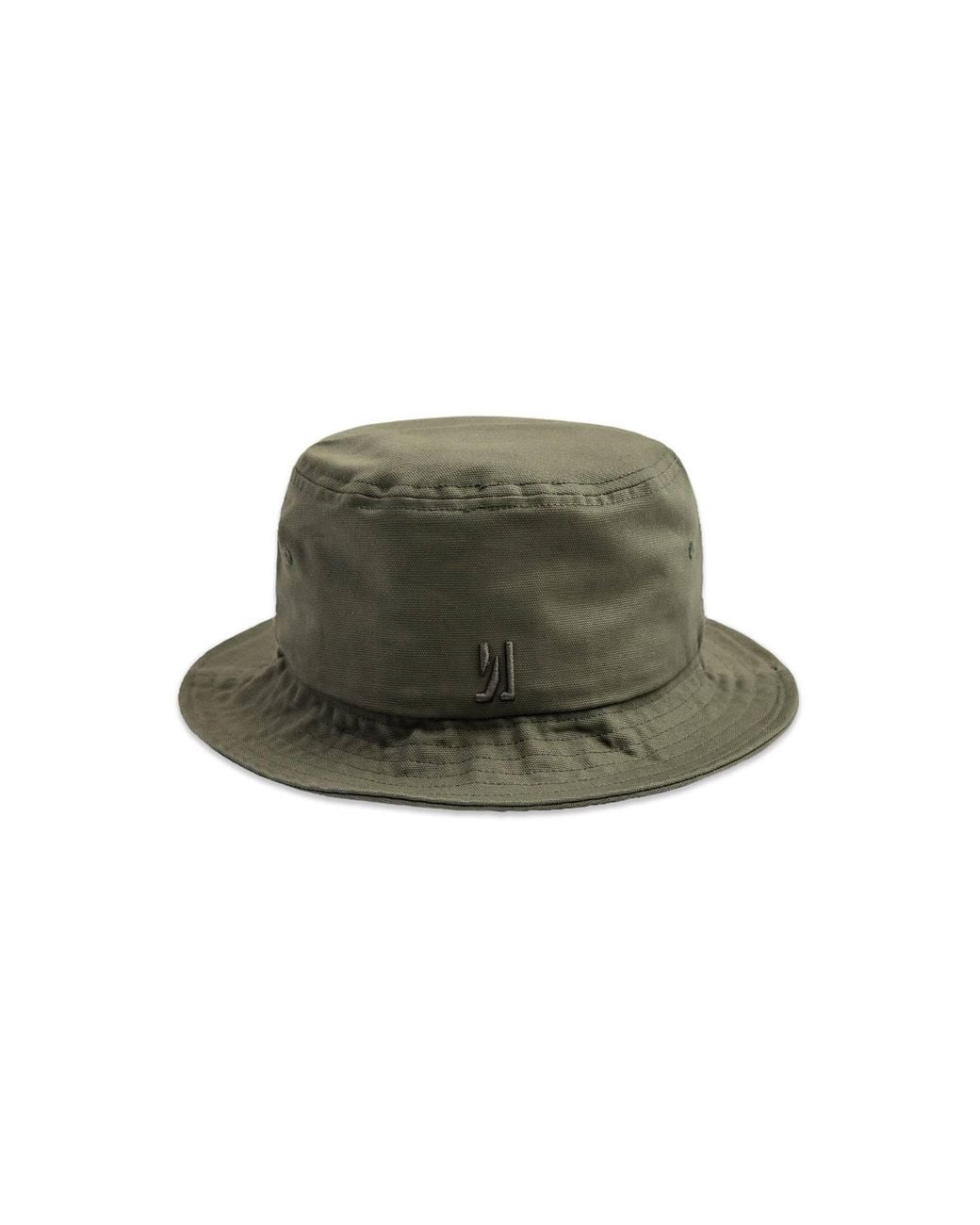 Comune Green Patch Bucket Hat for men