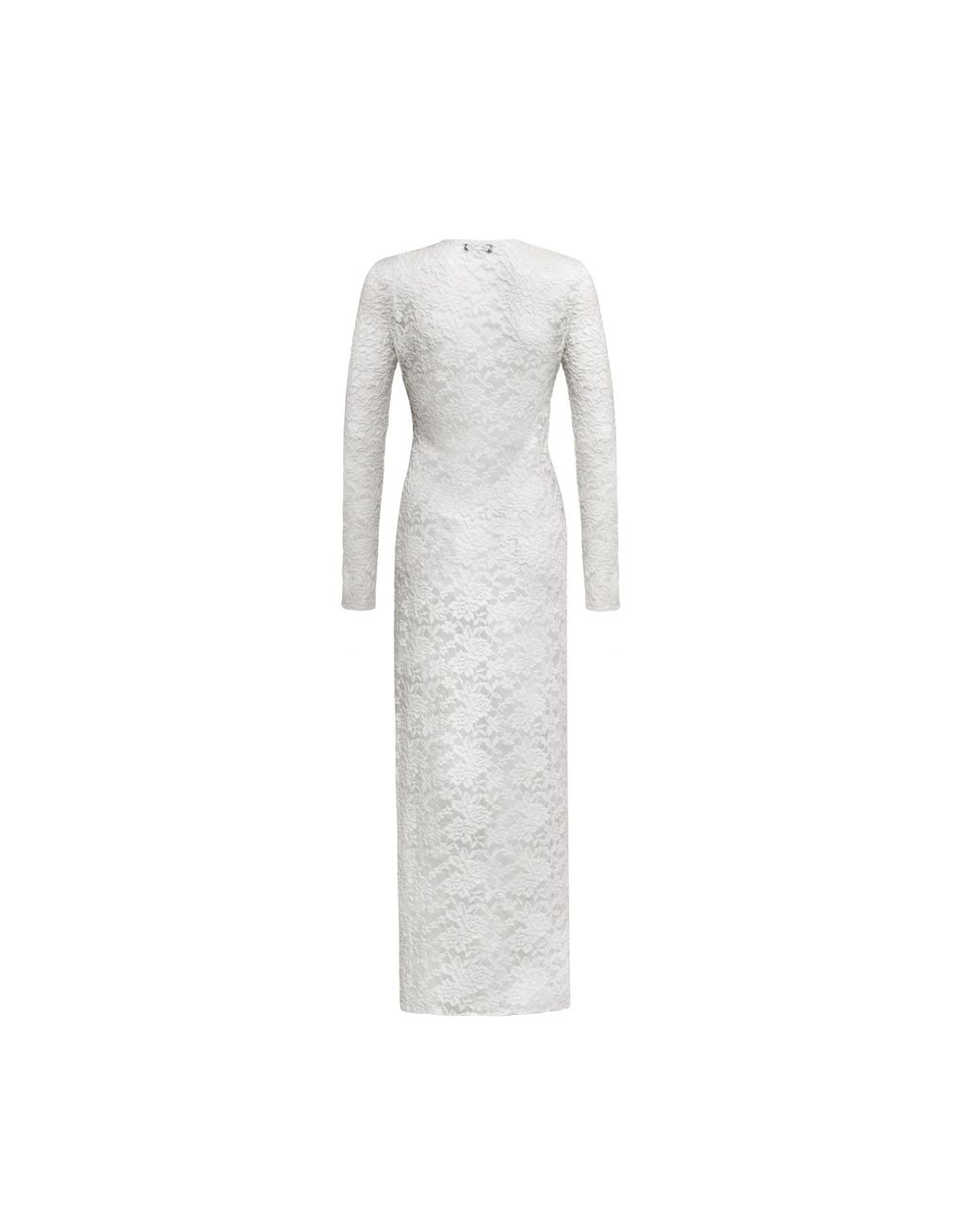 Audrey Vallens White Neutrals Selene Lace Dress