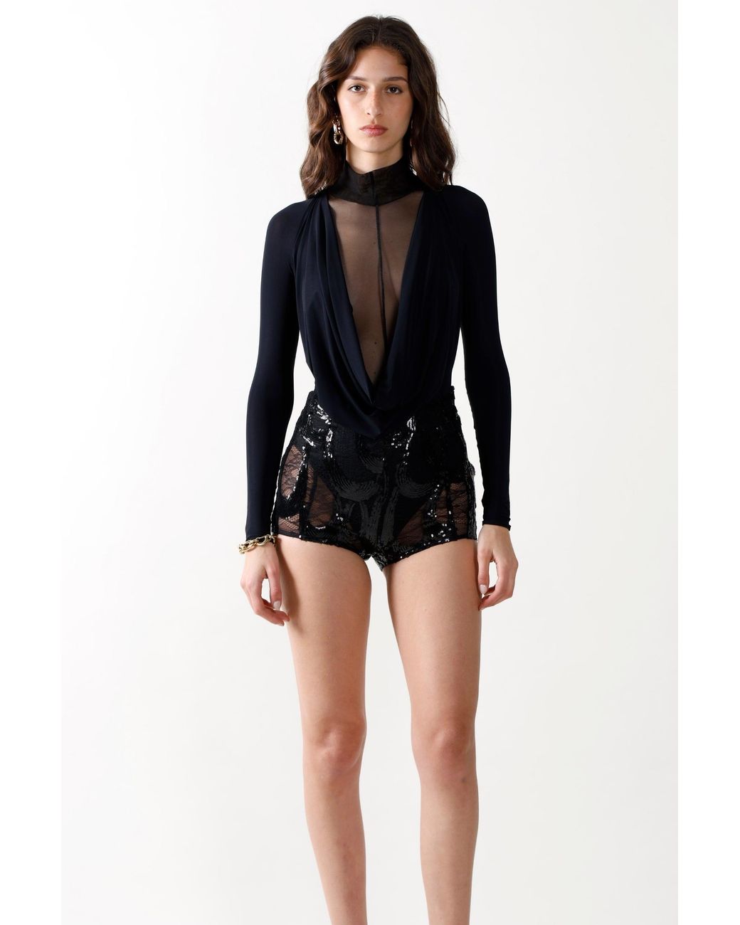 Room 24 Black Kylie Bodysuit