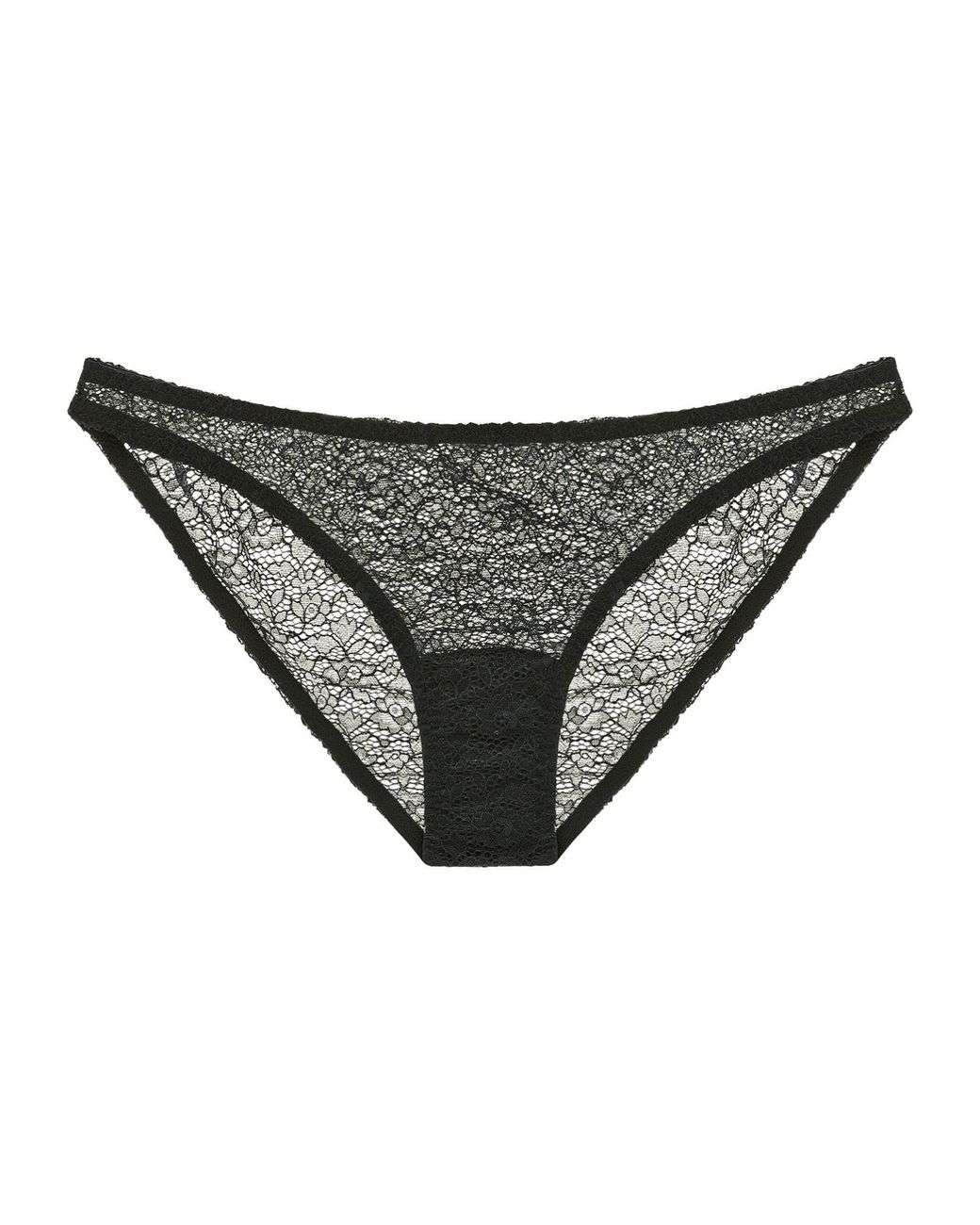 Journelle Gray Alix Cheeky Bikini Noir