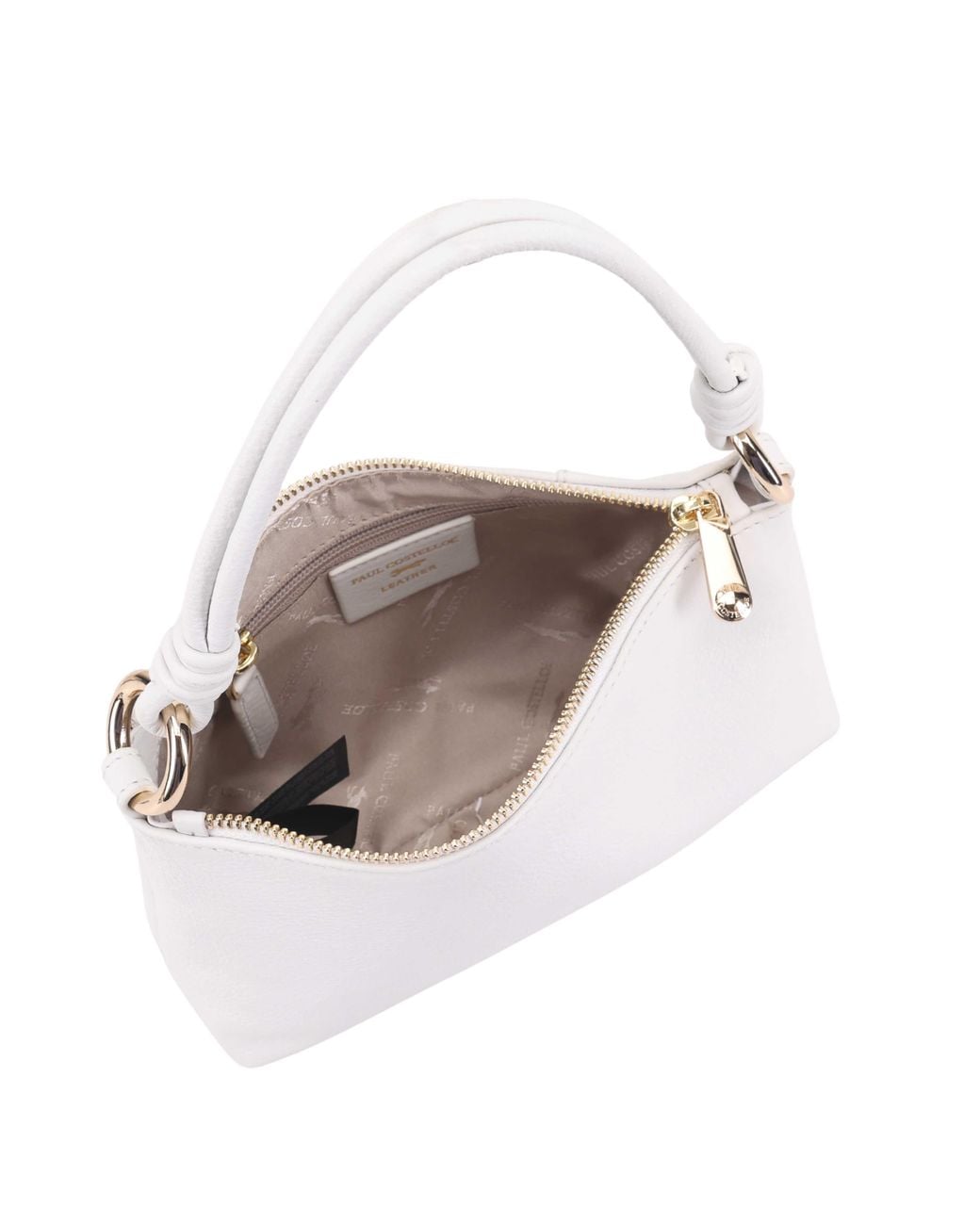 Paul Costelloe White Maisie Crossbody Bag