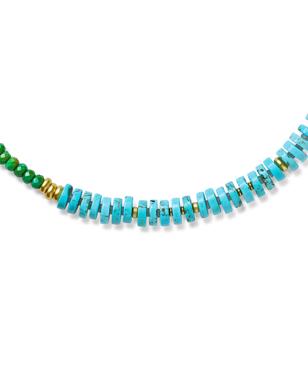 Bombyx House Blue Lapis Color Block Necklace