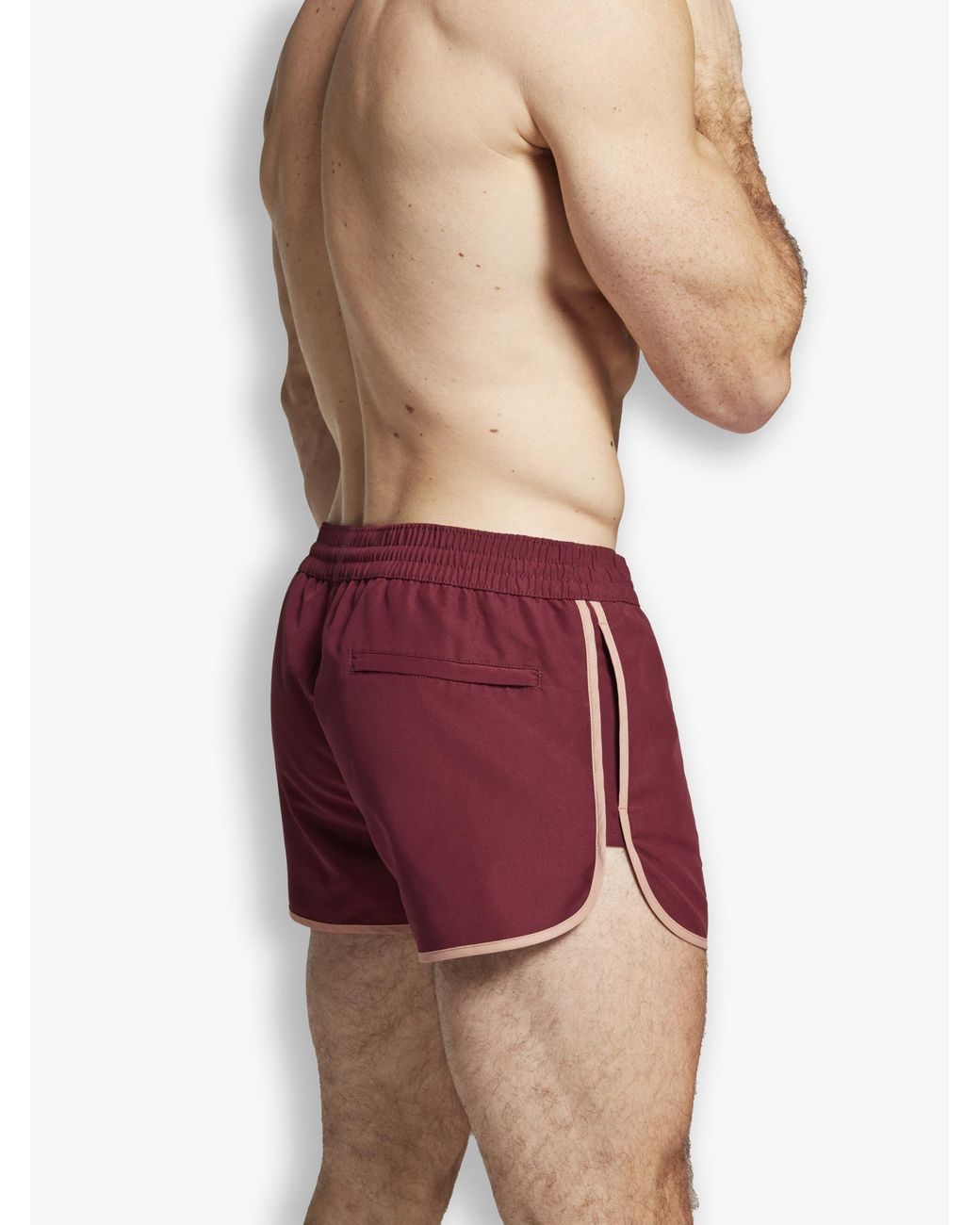 Bdxy Studio Red The Cameo Shorts for men