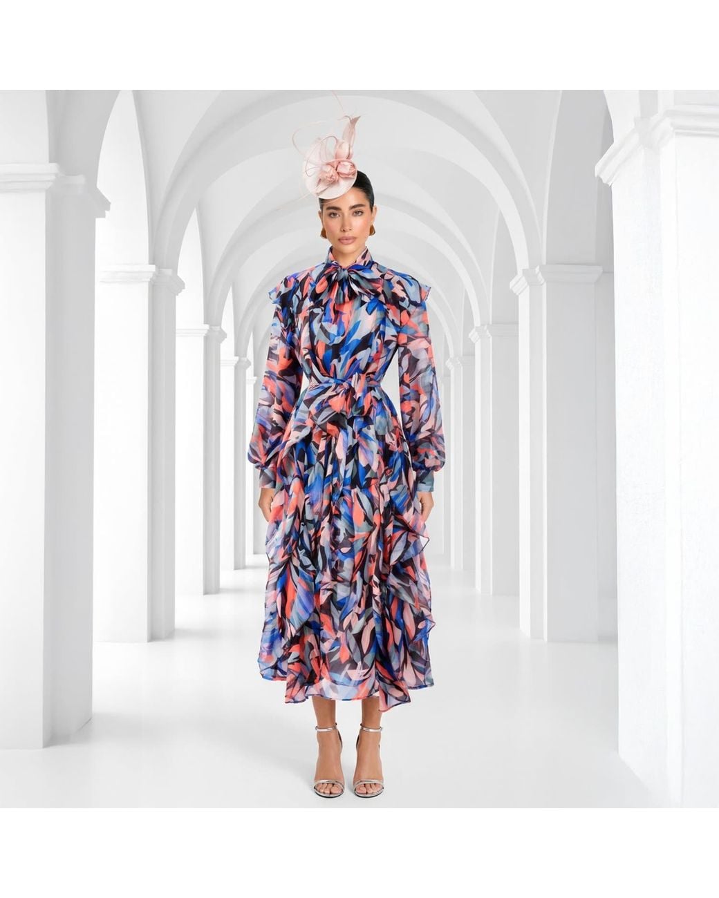 Freak Vault Blue Tammy Frill Dress