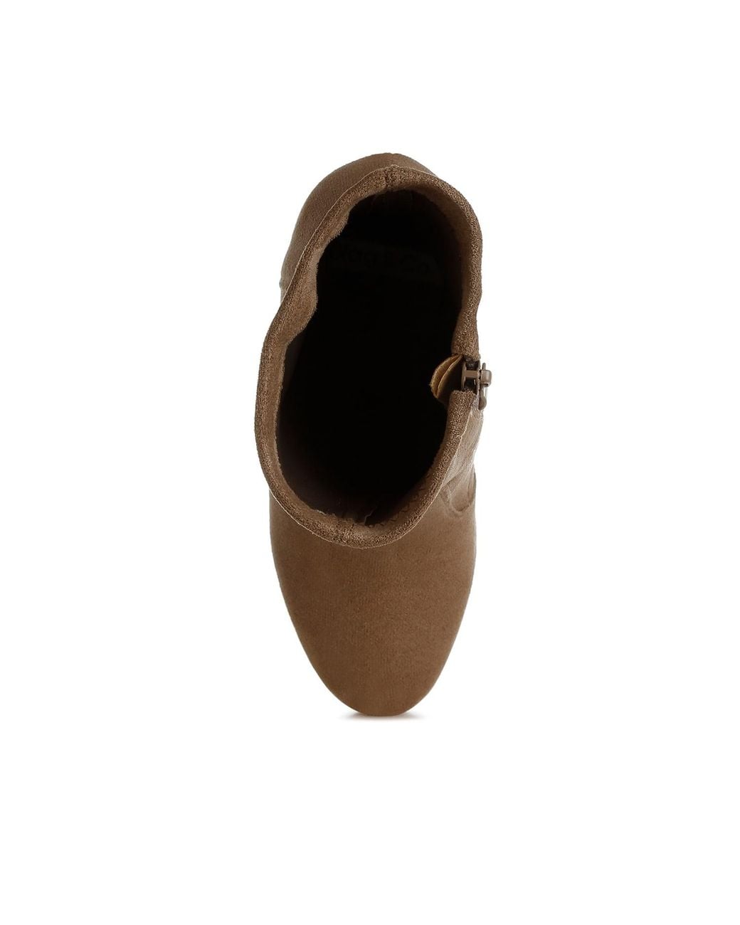 Rag & Co Brown Neutrals Nidaros Microfiber Sock Boots
