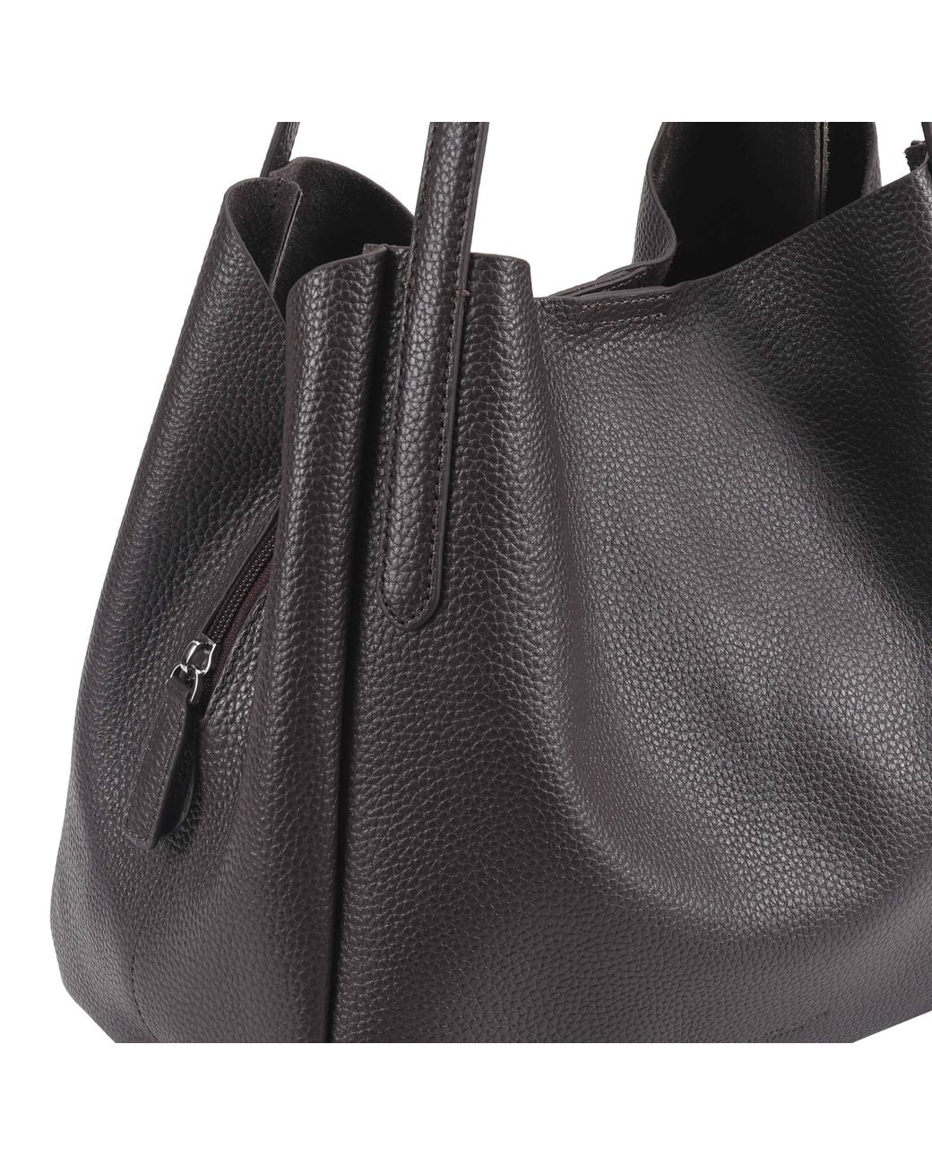 Leather Layout Picture Lloyd Baker Lunelle Leather Tote Bag in Black | Lyst UK