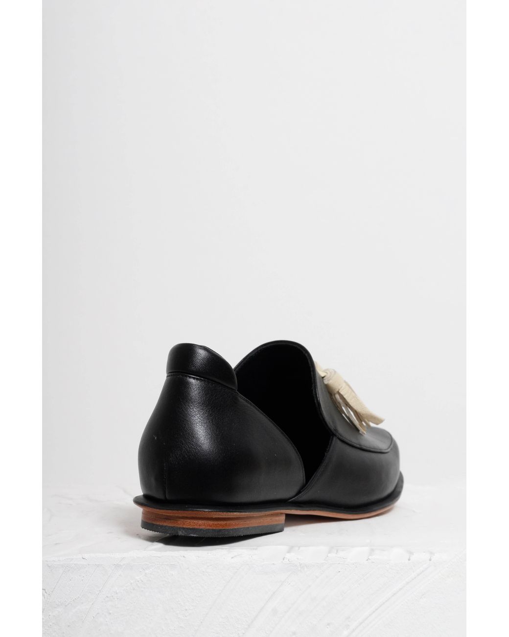 Mafalda Black Loren Tassel Loafer
